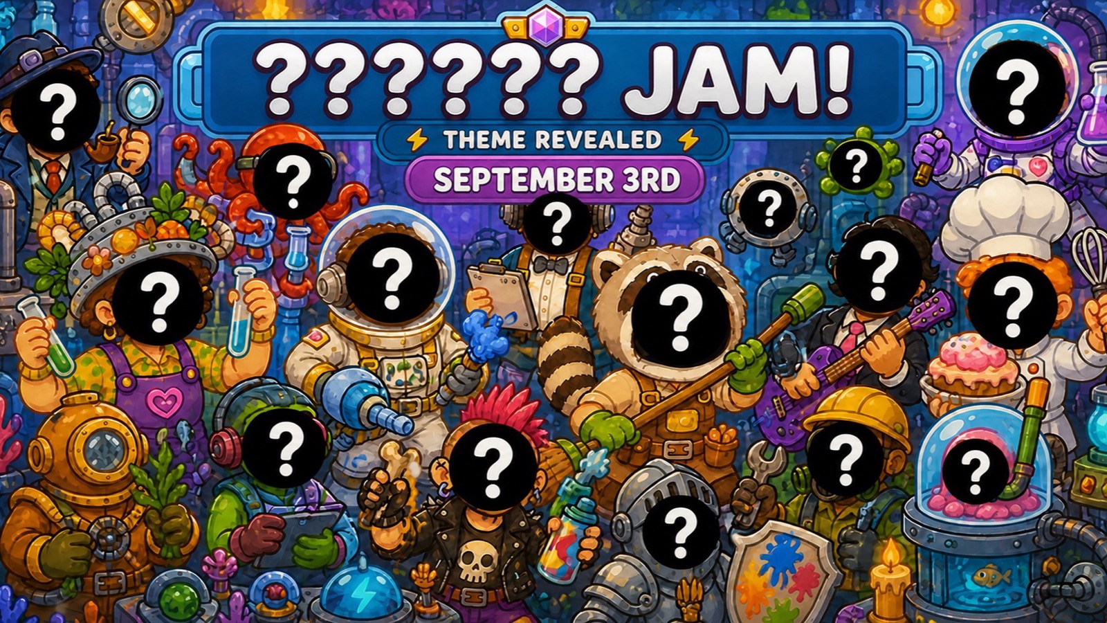September Jam game jam, $3,000 prize pool